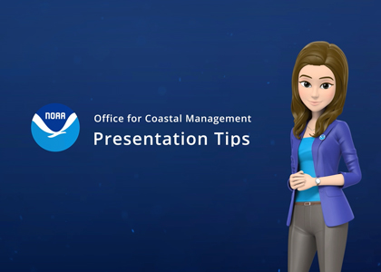 Screenshot of Presentation Tips Video