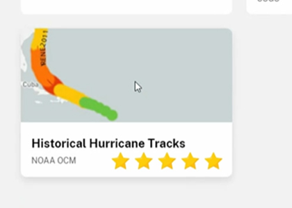 Screenshot of Historical Hurricane Tracks: How to Download the Data Video